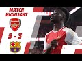 Arsenal vs Barcelona 5-3 Highlights (July 2023) | Preseason Friendly at SoFi Stadium