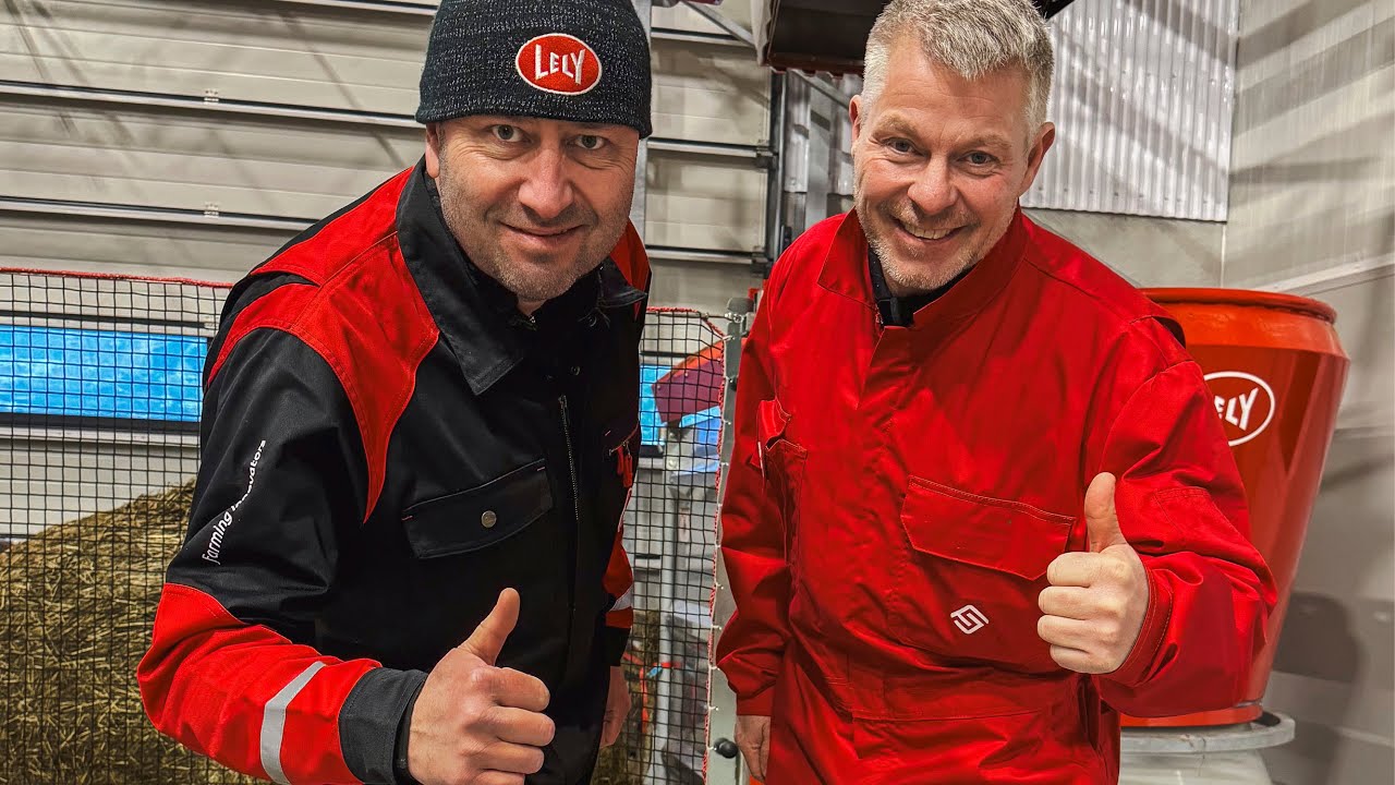 Oppstart av Lely Vector fôringsanlegg