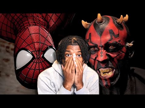 How did Spidey END UP HERE ???? SPIDER-MAN vs DARTH MAUL (React)
