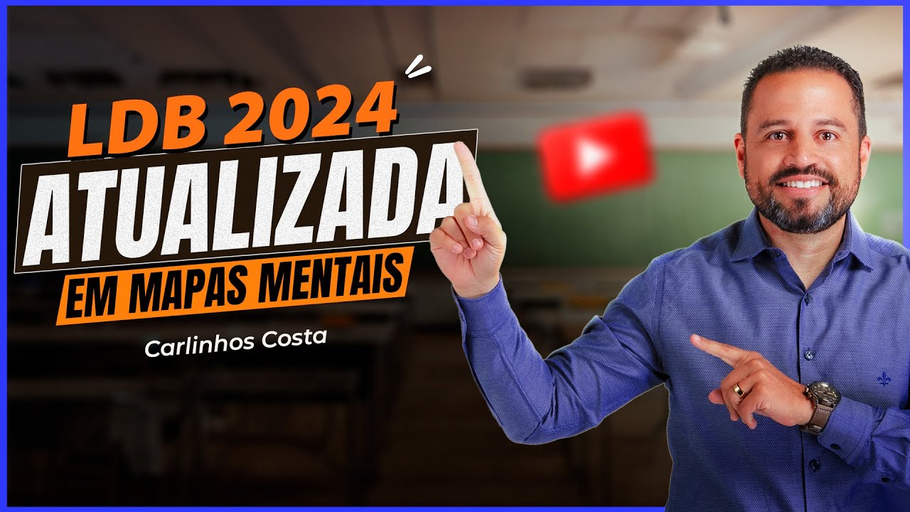 LDB  atualizada em Mapas Mentais | Técnicas de memorização para seu concurso!