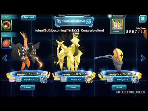 Accelgor + Electro Team.Top 1 dmg on World Boss & last Hit