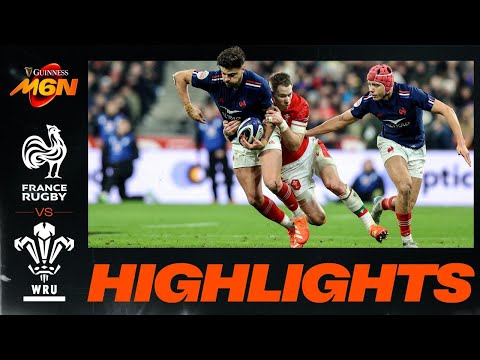 FRANCE v WALES | 2025 GUINNESS MEN'S SIX NATIONS | RUGBY HIGHLIGHTS
