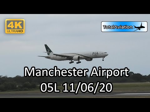 Manchester Airport 05L 11,06,20 4K