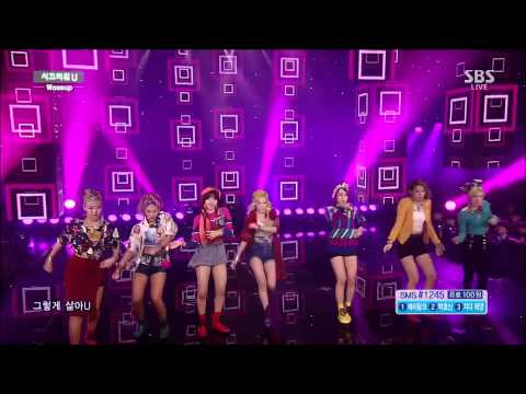 [1080p] 141207 Wassup - U Shut Up U @ Inkigayo