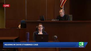 LIVE | Hearing for Carlos Dominguez before sentencing in Davis stabbings case