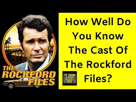 How Well Do You Know The Cast Of The Rockford Files? TV Show Detective Trivia Quiz! James Garner DVD