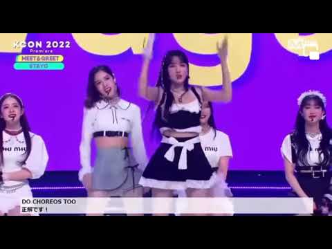 Yoon (STAYC) dancing ‘Savage’ - aespa