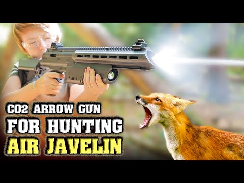 Umarex AirJavelin CO2 Arrow Rifle. Review. Shooting Test
