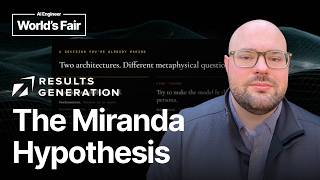The Miranda Hypothesis: How Hamilton Poisoned Persona Evals - Jacob E. Thomas, Results Gen