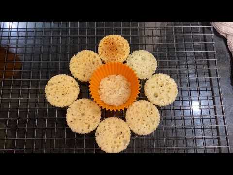 Making Whisps Parmesan Crisps at home