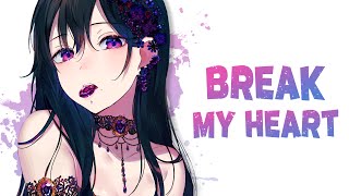 Cover art for break my heart