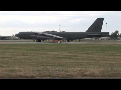 Two B52's departing RAF Fairford