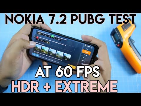 Nokia 7.2 PUBG Test  || HDR + Extreme at 60 fps