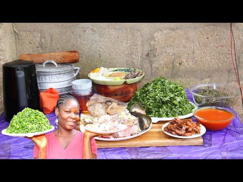 How To Cook The Perfect Nigeria Afang Soup Recipe _Tasty & Delicious Food!! #food #cooking #soup