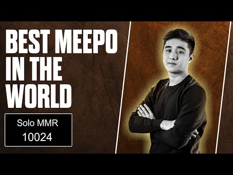 BEST MEEPO - Abed Meepo Solo MMR 10024 Epic Control - Top Pro Player Dota 2