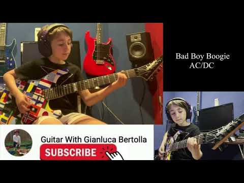 How To Play Bad Boy Boogie By AC/DC On Guitar | Guitar Music Lessons