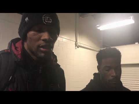 Chris Silva, Tre Campbell after Kentucky loss