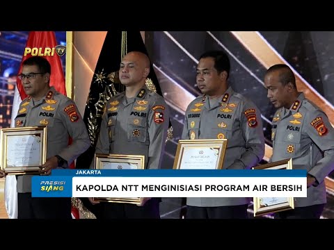 ALIANSI LAKI-LAKI BARU APRESIASI PROGRAM AIR BERSIH POLDA NTT DALAM "POLRI HEFORSHE AWARDS 2025"