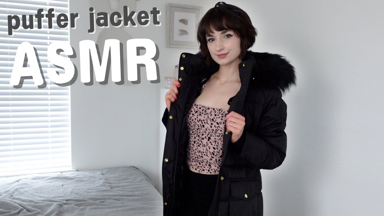 ASMR Puffer Jacket Bliss (modeling and sounds) ✨ inspired by @Robynasmr