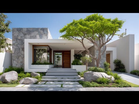 Top 25 Modern Minimalist Facade Ideas for Small & Large Homes | Minimalist Exterior Design Trends