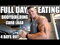 FULL DAY of EATING - Meals for Bodybuilding Carb Load