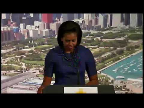 First Lady and Oprah Make Olympic Bid