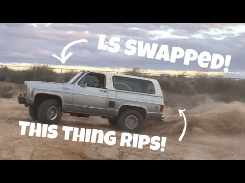 Introducing my Ls swapped square body K5 blazer!
