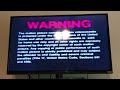 Opening To Balto 1998 VHS