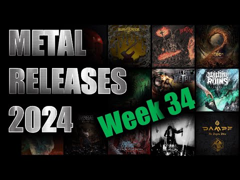 New Metal releases 2024 Week 34 (August 19th - 25th)