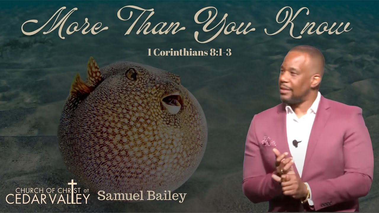 More Than You Know - Samuel Bailey