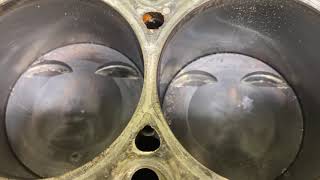 Head Gasket Prepping cylinder head cleaning 2.0t tfsi Audi VW PISTONS