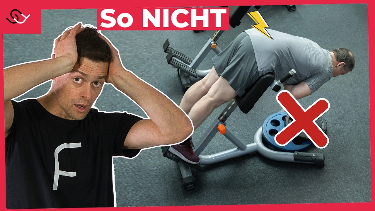 Warum 90% ihren Rücken falsch trainieren (wie du’s richtig machst)