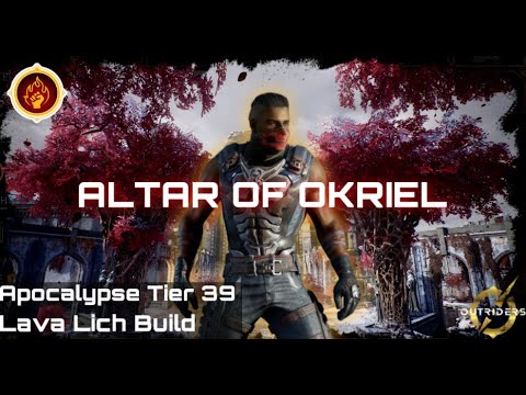 Altar Of Okriel | #Pyromancer | #Outriders | #Worldslayer | Melted boss!