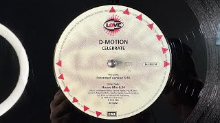 D-Motion – Celebrate (House Mix) - Love – P 519 520 (1995)