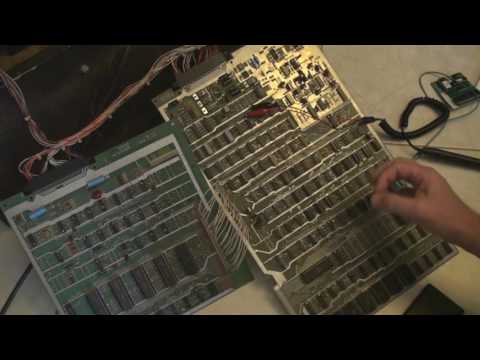 arcade game repair tips finding bad IC's and logic probe