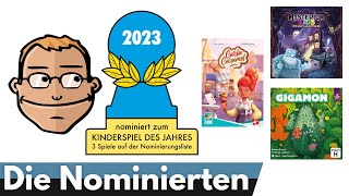 Gigamon, Mysterium Kids, Carla Caramel sind nominiert zum Kinderspiel des Jahres 2023 – Kommentar