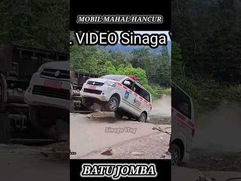 , title : 'Mobil Mahal Hancur Saat Melewati Tanjakan Extrime Batu Jomba #extrimeroad #batujomba #Ambulance'