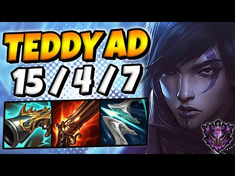 Teddy Aphelios ADC vs Jinx - Korea Master Patch 12.4 ✅