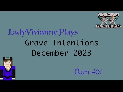 Insane Minecraft Challenge: Grave Intentions Run 1