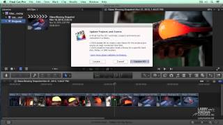 Updating Events and Projects in Final Cut Pro X (10.1)