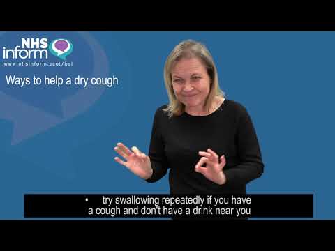 BSL Long COVID: Cough - YouTube