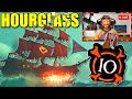 SINKING STREAMERS With The BURNING BLADE In HOURGLASS Sea Of Thieves