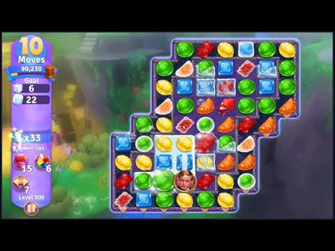 Wonka's World of Candy Level 500 - NO BOOSTERS + FULL STORY 🍫 | SKILLGAMING ✔️