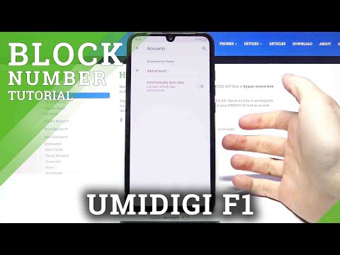 How to Block Number on UMIDIGI F1 – Create Blacklist