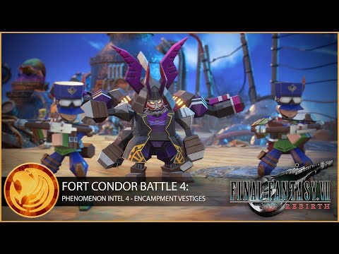 FFVII Rebirth | Fort Condor Battle 4 Walkthrough Guide