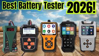 Best Battery Tester 2026: Don’t Buy Until You See This!