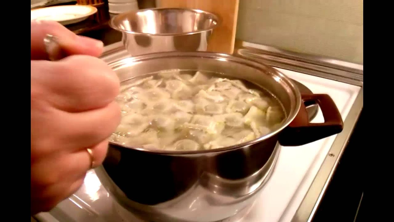 Como cocinar pasta congelada (Ravioles)