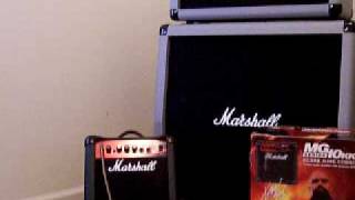 Video thumbnail for Marshall MG10-KK Combo practice amp by tonemeister3