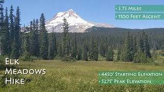 Video guide and review of Elk Meadows Hike with footage of it's features and terrain.