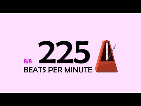 225 BPM 8/8 Metronome